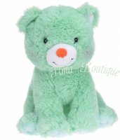 Tender Toys knuffelhond 23 cm groen