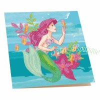 Crystal Card Kit® Disney Ariel Partial (18 x 18 cm)