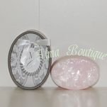 Stuk zeep met bloemen "Antique Pink"